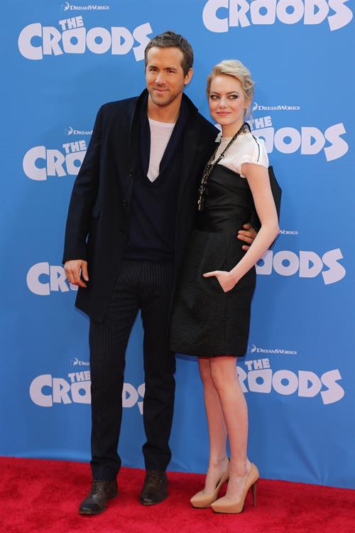 Emma Stone 'The Croods' premiere in NYC 3/10/13 