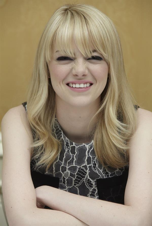 Emma Stone  The Croods  Press Conference, March 9, 2013 
