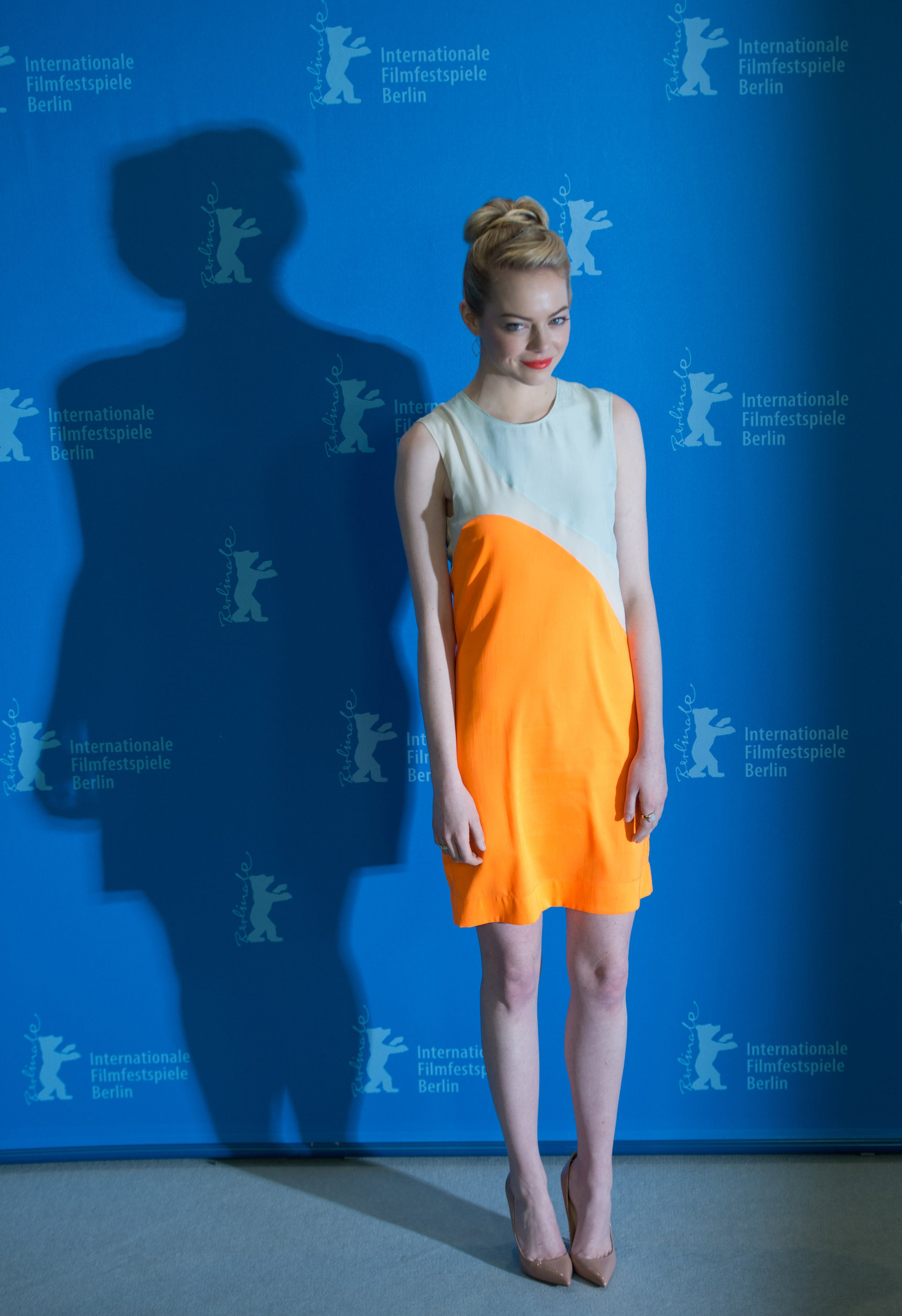 Emma Stone  'The Croods' photocall at 63rd Berlinale Int. Film Festival in Berlin 2/15/13 