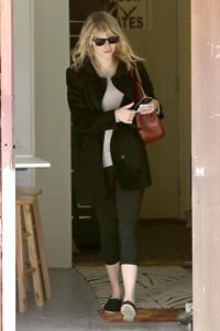 Emma Stone leaving pilates class in LA 11/5/12