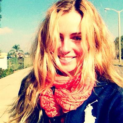 Valentina Zelyaeva taking a selfie