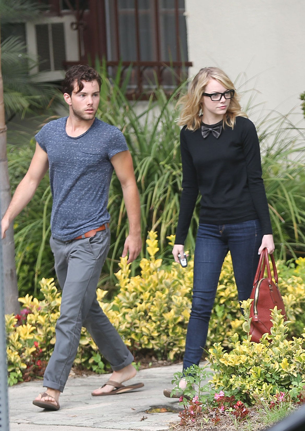 Emma Stone out and about in Hollywood 10/9/12 
