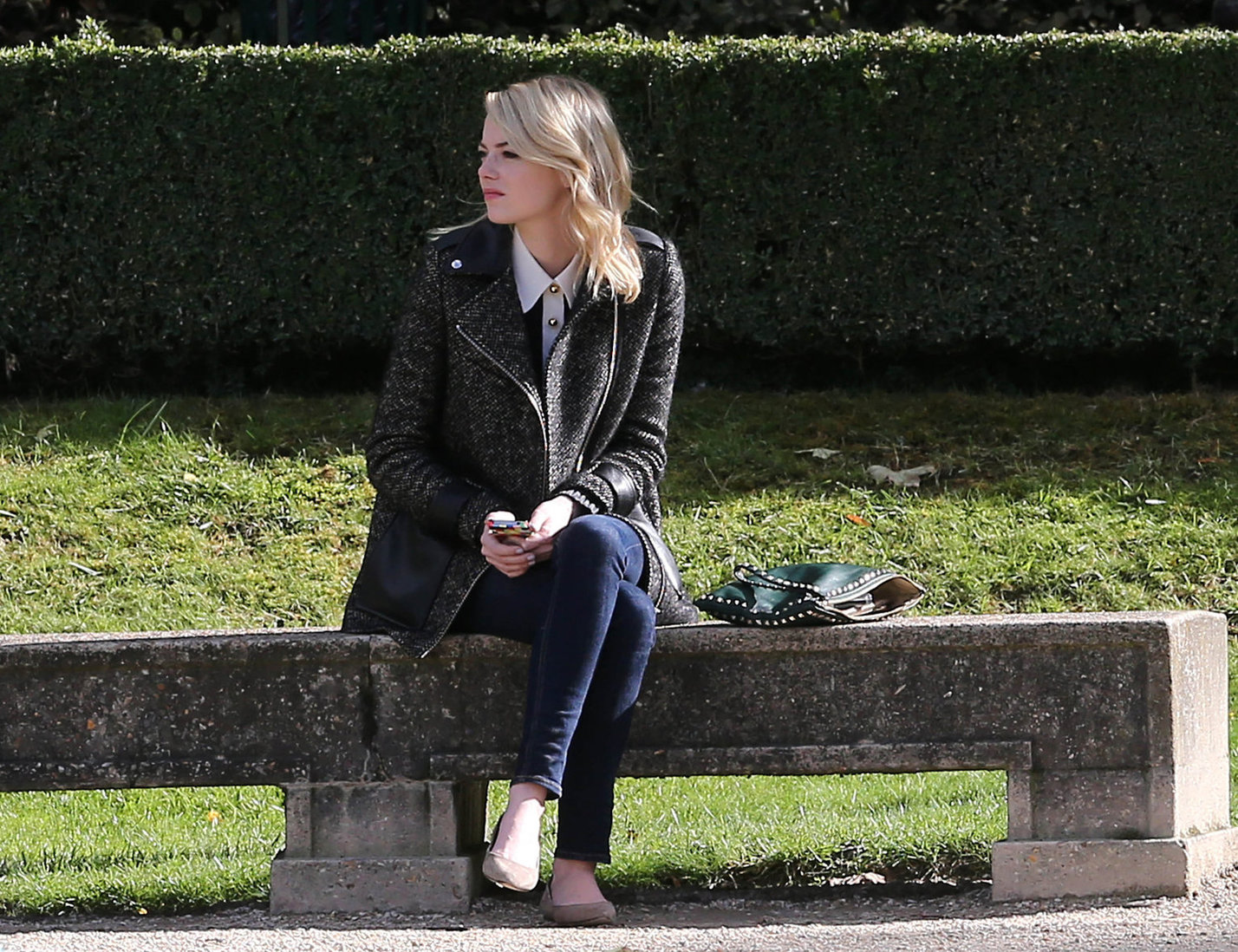 Emma Stone at Musee Rodin in Paris - October 4,2012 
