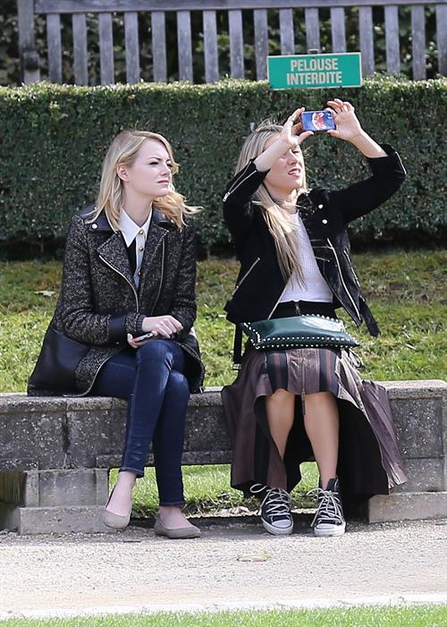 Emma Stone at Musee Rodin in Paris - October 4,2012 