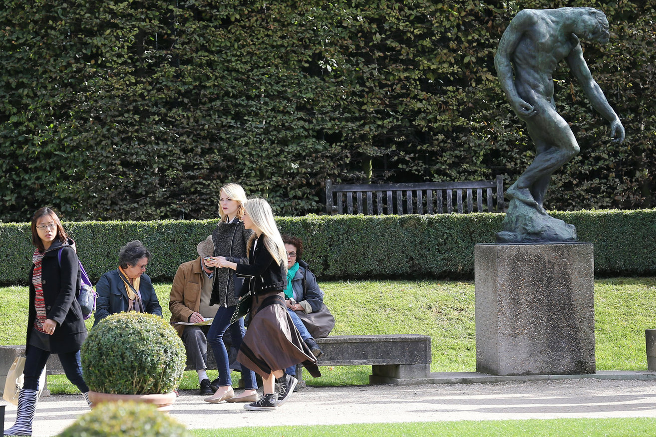 Emma Stone at Musee Rodin in Paris - October 4,2012 