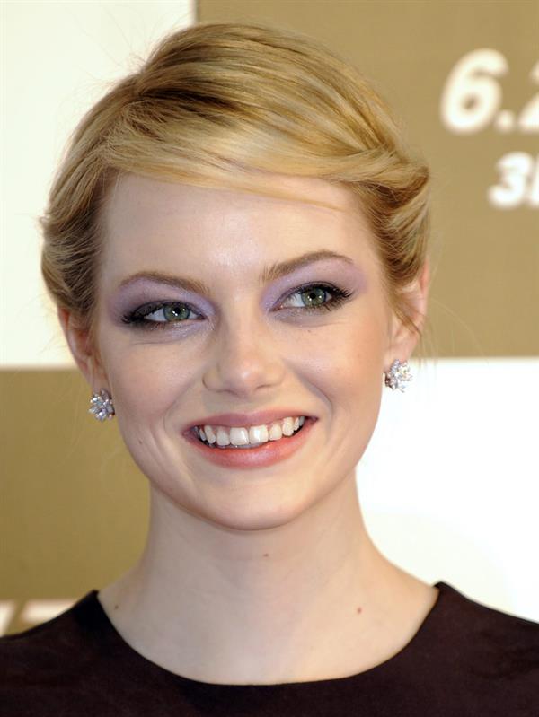 Emma Stone - The Amazing Spider-Man Press Conference in South Korea, June 14, 2012