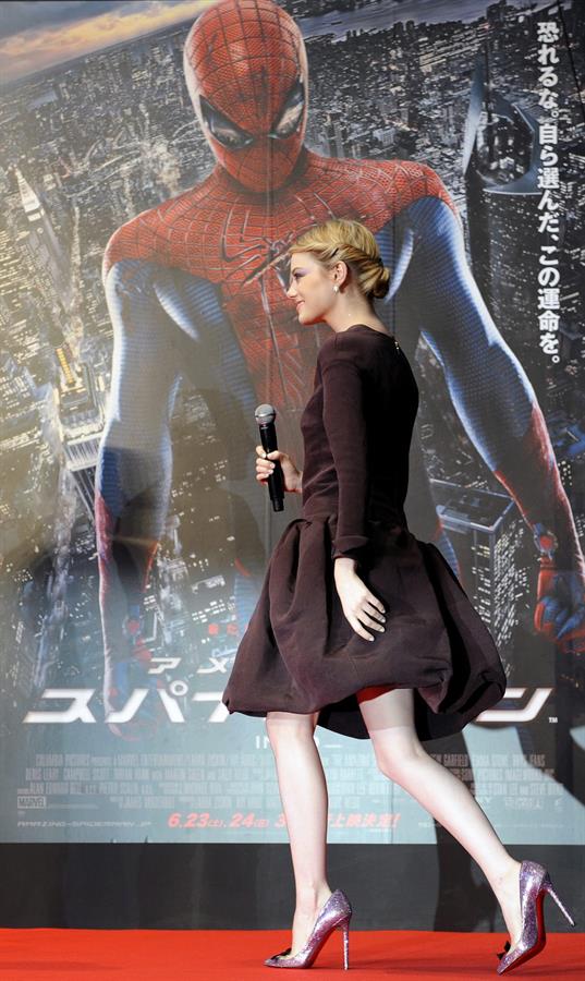 Emma Stone - The Amazing Spider-Man Press Conference in South Korea, June 14, 2012