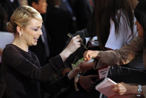 Emma Stone - The Amazing Spider-Man Press Conference in South Korea, June 14, 2012