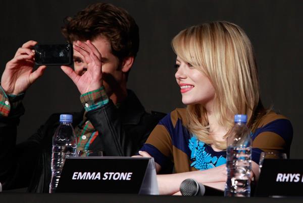 Emma Stone - The Amazing Spider-Man Press Conference in South Korea, June 14, 2012