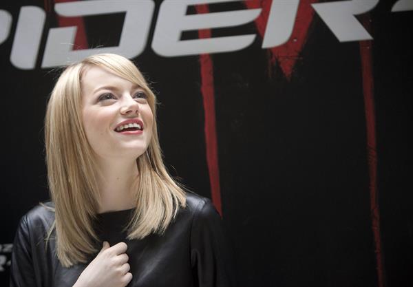 Emma Stone - The Amazing SpiderMan photocall NYC - June 9, 2012