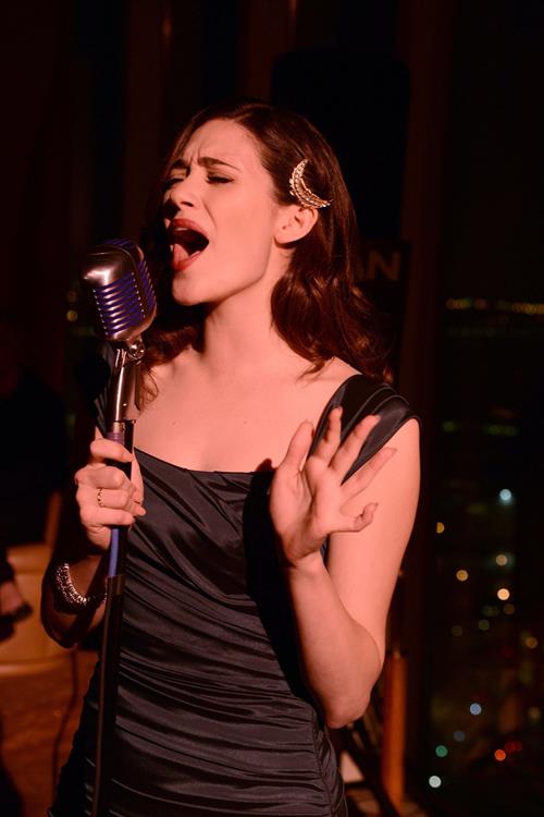 Emmy Rossum Manhattan Magazine Cover Party in New York, January 16, 2013 