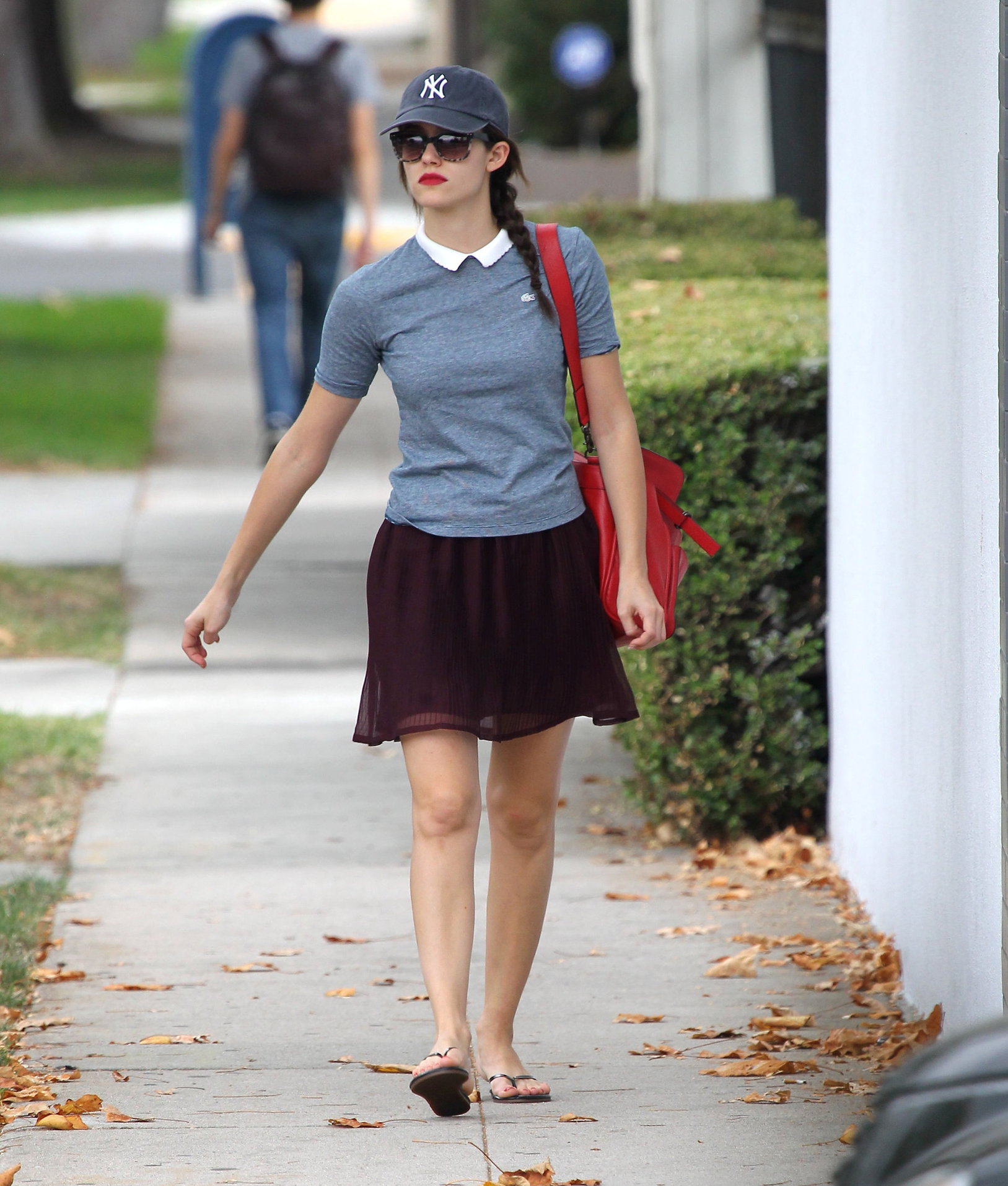 Emmy Rossum out and about in New York 10/20/12 