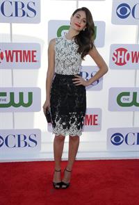 Emmy Rossum - CBS, Showtime and The CW Party during 2012 TCA Summer Tour in Beverly Hills, Jul. 29, 2012