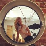 Valentina Zelyaeva taking a selfie