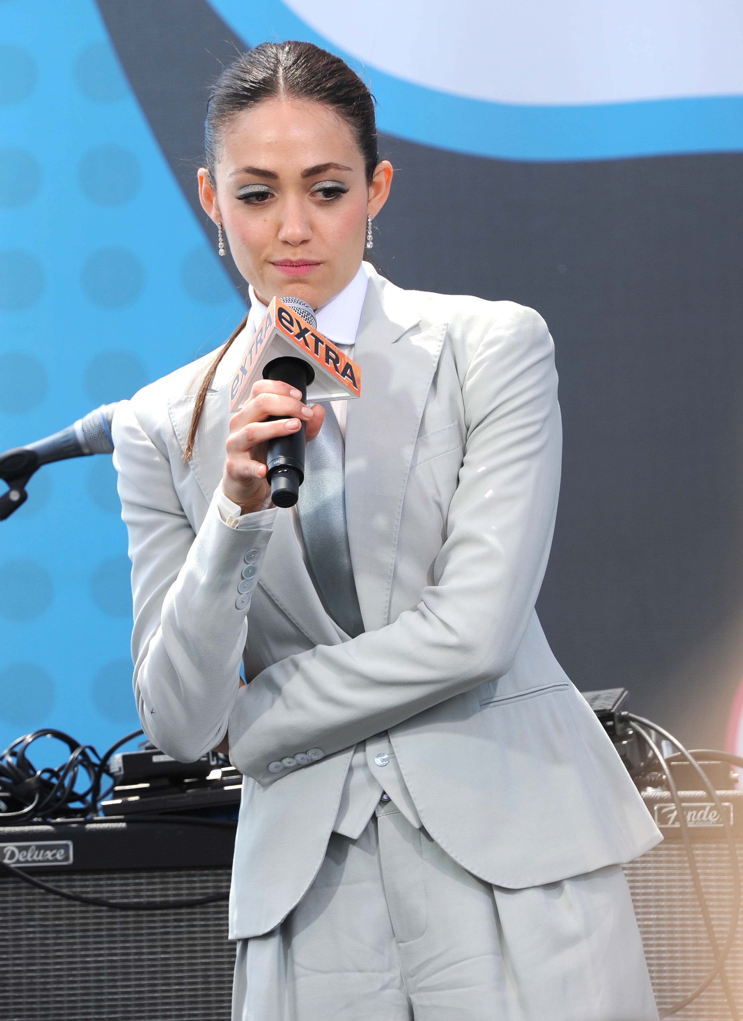 Emmy Rossum - Comic-Con day promoting 'Shameless' on July 14, 2012