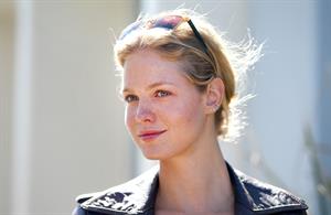 Erin Heatherton Bondi Icebergs at Bondi Beach in Sydney, Aug 20, 2013