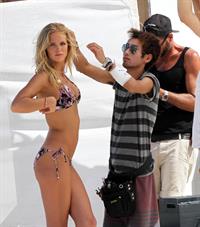 Erin Heatherton Victoria's Secret photoshoot in St. Barts 2/1/13 