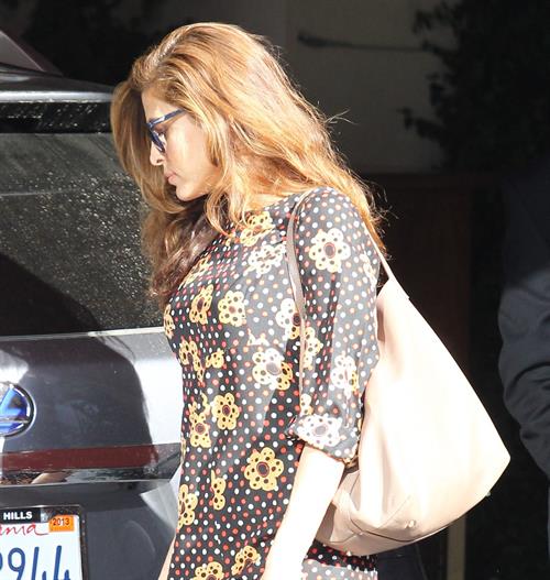 Eva Mendes in West Hollywood on February 13, 2013