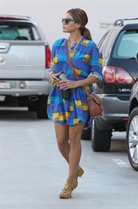 Eva Mendes in LA on Aug. 22, 2012