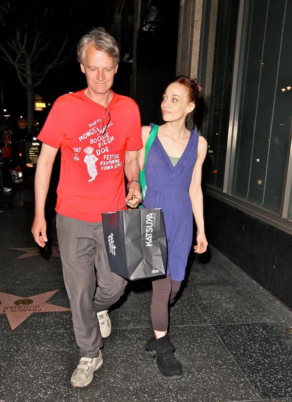Fiona Apple - Leaving the Katsuya restuarant - Los Angeles, CA - July 30, 2012
