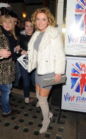 Geri Halliwell 'Viva Forever' at the Piccadilly Theatre in London 12/18/12 