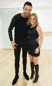 Geri Halliwell The Factor' Behind the scenes in London - November 9, 2012