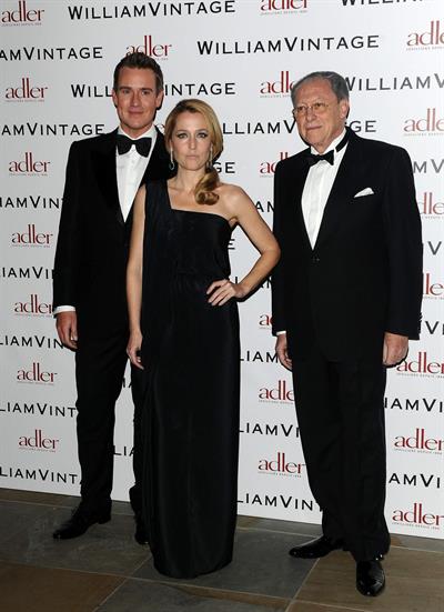 Gillian Anderson attends private dinner hosted by William Vintage February 8, 2013 in London 