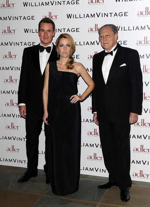 Gillian Anderson attends private dinner hosted by William Vintage February 8, 2013 in London 