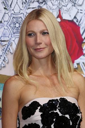 Gwyneth Paltrow Printemps Christmas Decorations Inauguration In Paris -- Nov. 7, 2013 