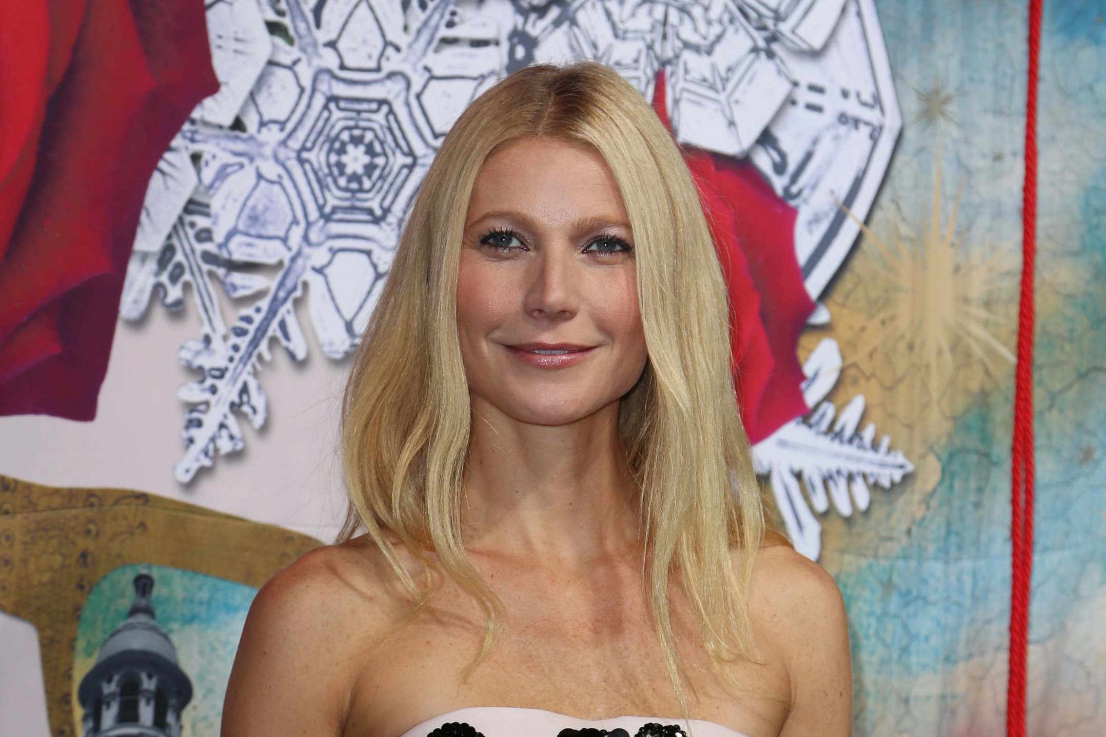 Gwyneth Paltrow Printemps Christmas Decorations Inauguration In Paris -- Nov. 7, 2013 