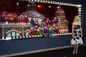 Gwyneth Paltrow Printemps Christmas Decorations Inauguration In Paris -- Nov. 7, 2013 