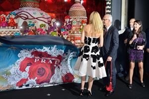 Gwyneth Paltrow Printemps Christmas Decorations Inauguration In Paris -- Nov. 7, 2013 