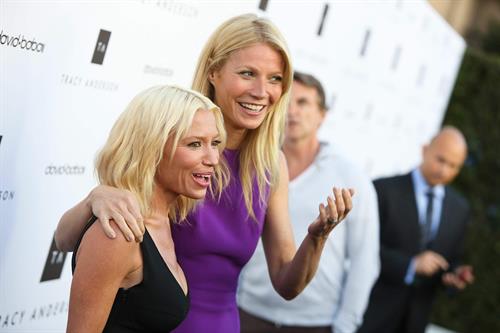Gwyneth Paltrow Tracy Anderson flagship studio opening in Brentwood 4/4/13 
