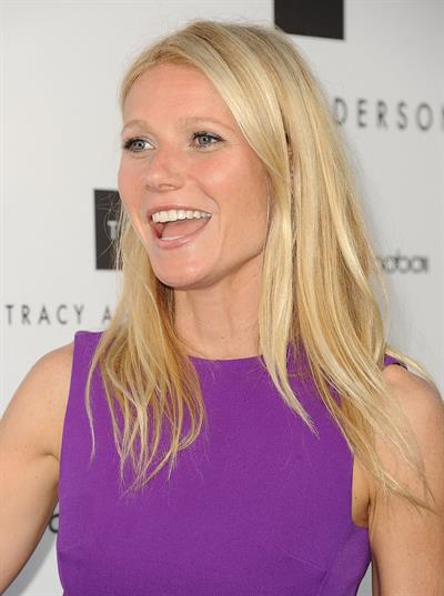 Gwyneth Paltrow Tracy Anderson flagship studio opening in Brentwood 4/4/13 