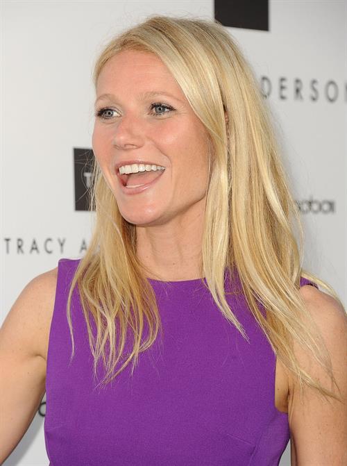 Gwyneth Paltrow Tracy Anderson flagship studio opening in Brentwood 4/4/13 