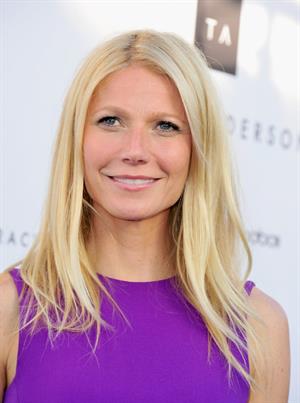 Gwyneth Paltrow Tracy Anderson flagship studio opening in Brentwood 4/4/13 