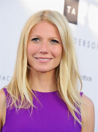Gwyneth Paltrow Tracy Anderson flagship studio opening in Brentwood 4/4/13 