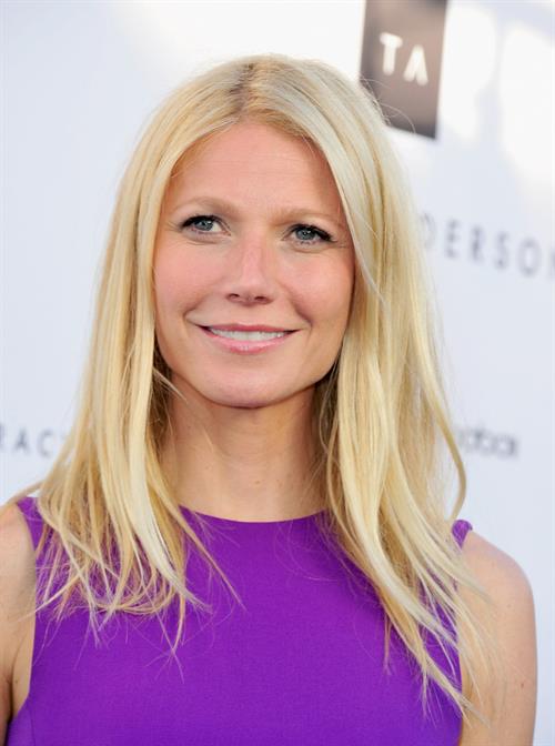 Gwyneth Paltrow Tracy Anderson flagship studio opening in Brentwood 4/4/13 