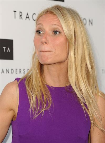 Gwyneth Paltrow Tracy Anderson flagship studio opening in Brentwood 4/4/13 