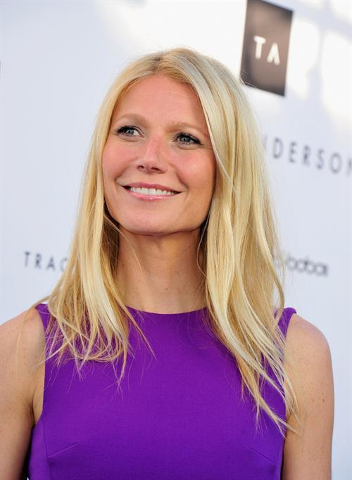 Gwyneth Paltrow Tracy Anderson flagship studio opening in Brentwood 4/4/13 