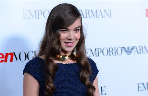 Hailee Steinfeld attends Teen Vogue 10th anniversary Young Hollywood party Beverly Hills 9/27/12 