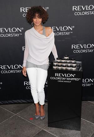 Halle Berry - Revlon ColorStay Whipped Creme Makeup Launch (May 22, 2012)