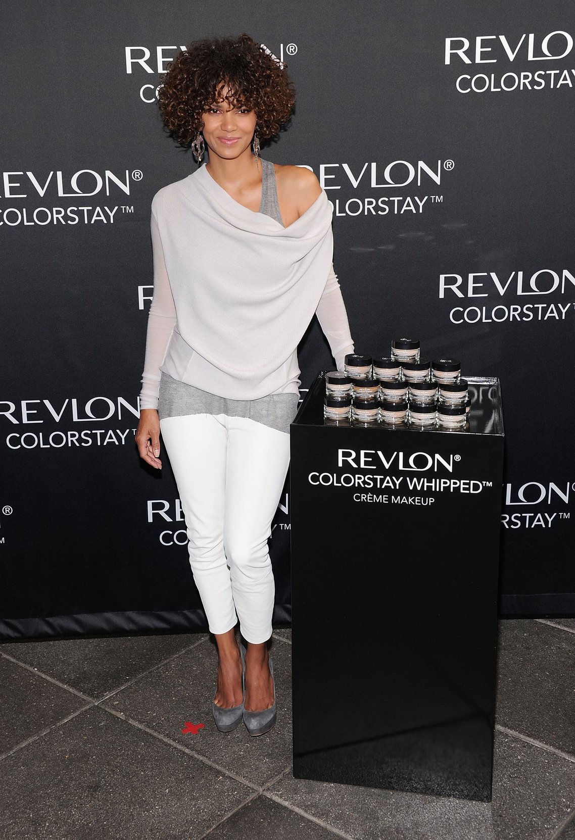Halle Berry - Revlon ColorStay Whipped Creme Makeup Launch (May 22, 2012)