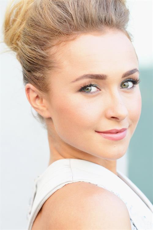 Hayden Panettiere Giorgio Armani show during Milan Menswear Fashion Week Spring Summer 2014 in Milan on June 25, 2013