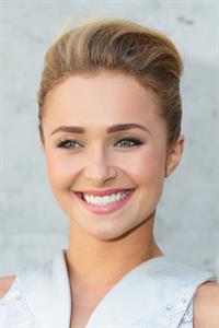 Hayden Panettiere Giorgio Armani show during Milan Menswear Fashion Week Spring Summer 2014 in Milan on June 25, 2013