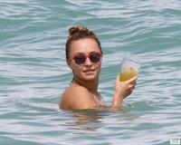 Hayden Panettiere - Bikini candids in Miami 9/1/13