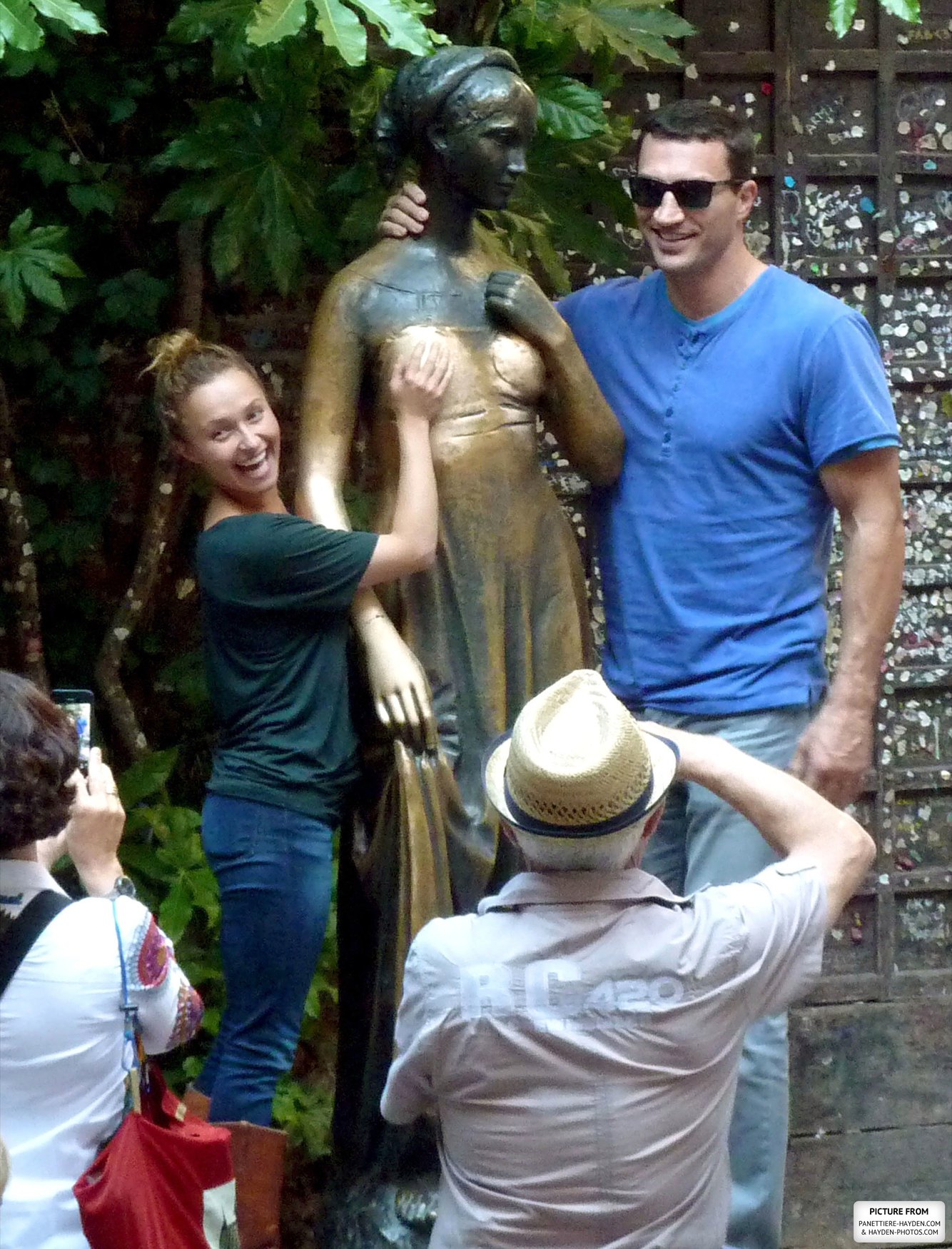 Hayden Panettiere Pictures Hayden Panettiere & Wladimir Klitschko checking out the sights in Verona, Italy on June 6, 2013