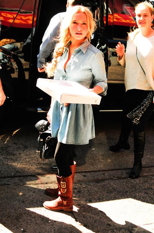 Hayden Panettiere out and about in NY 10/16/12 