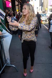 Hayden Panettiere leaves the  Good Morning America  taping October 16, 2012 