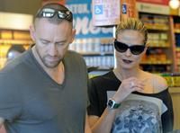 Heidi Klum Grocery shopping in Brentwood